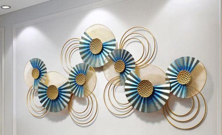 Ring Plates Wall Decor 28*60