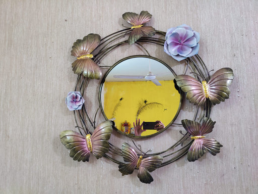Butterfly Flower Mirror 18*36*36