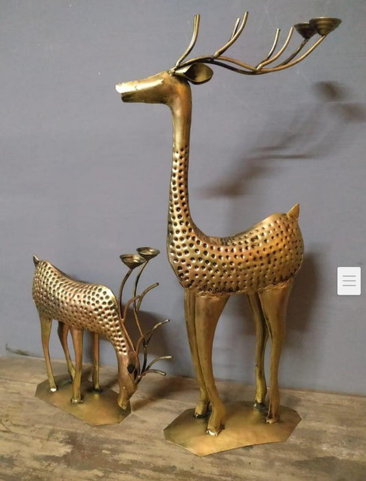 Deer Candle Holder Table Decor 28*13