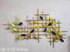 Leaves On Mesh Wall Decor 58*32*3
