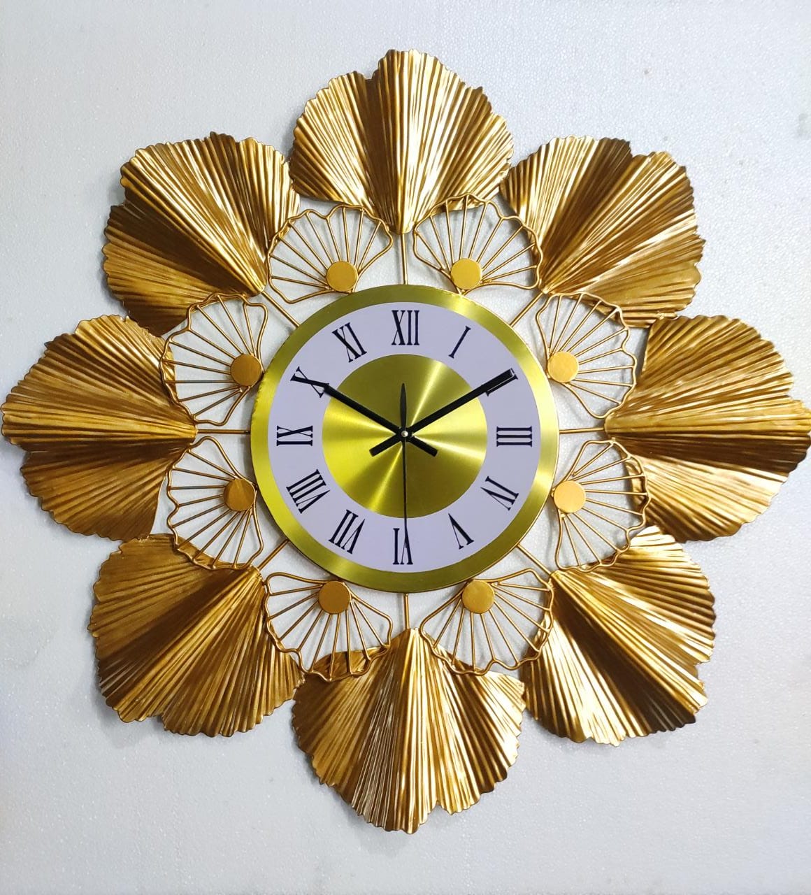 Roman Leaf Clock 24*24