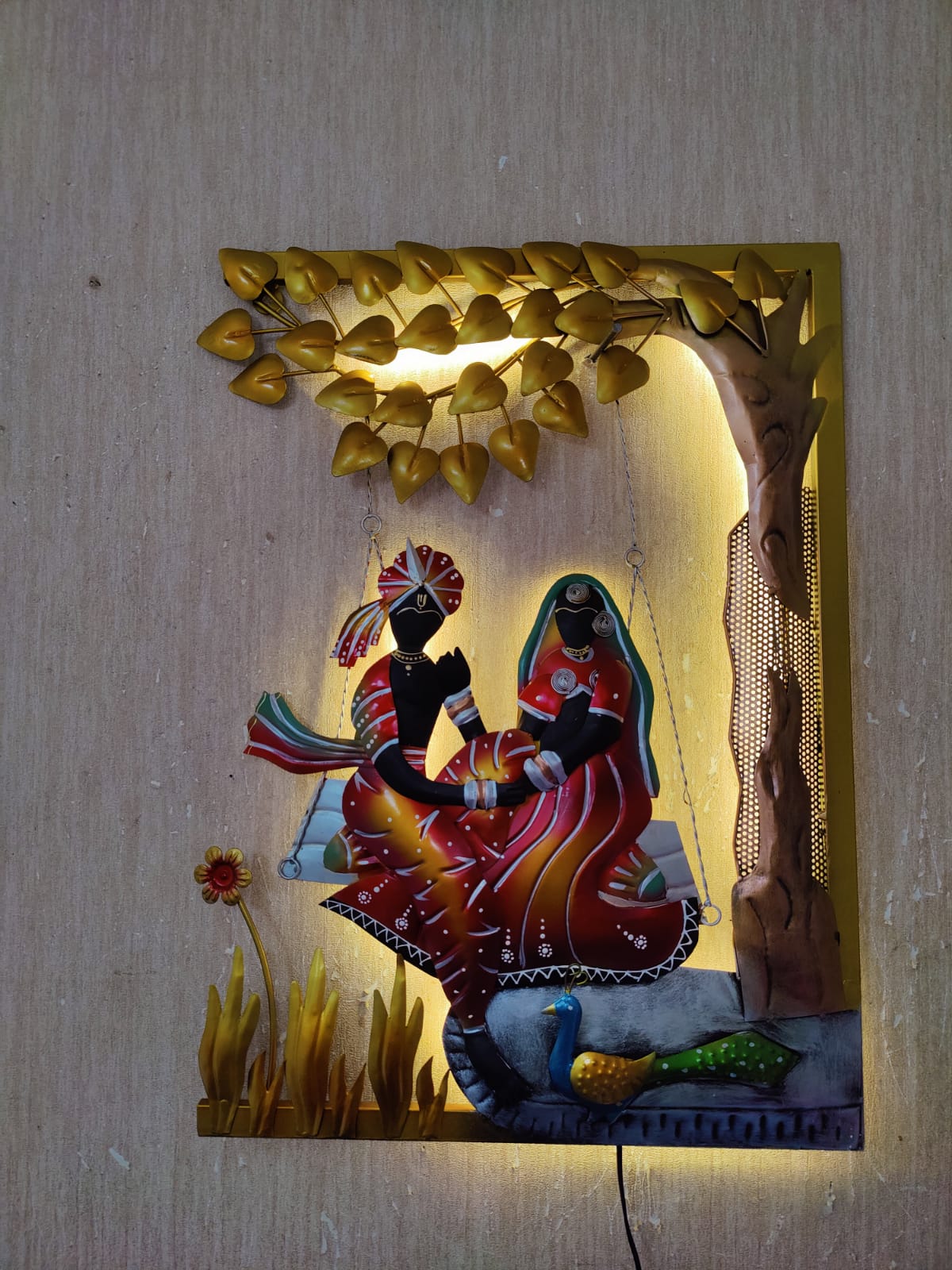 Radha Krishna Jhula Tree 21*31