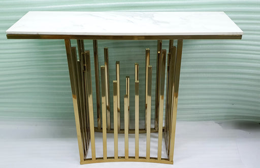Stainless Steel Console Side Table 14*36*48