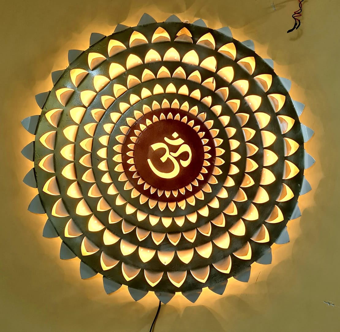 Om Wall Decor 32*32*3