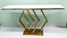 STAINLESS STEEL CONSOLE TABLE 60*15*36