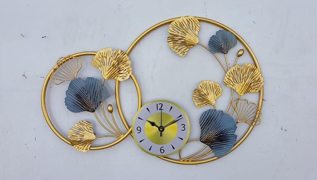 Ginkgo Ring Clock  20*30