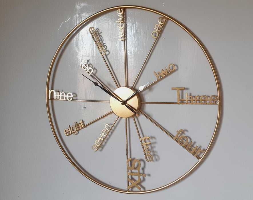 Large And Lavish Wall Clock 24*24