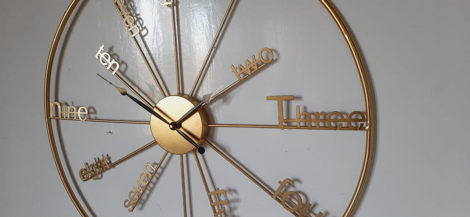 Large And Lavish Wall Clock 24*24