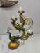 Horizontal Peacock Candle Holder 17*10