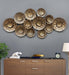 Embossed Circles Wall Decor 23*3*50