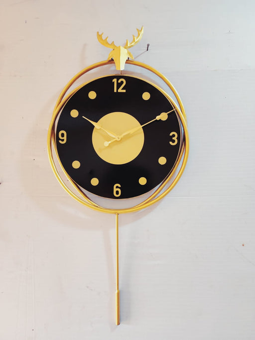 Golden Black Clock 24*15*2