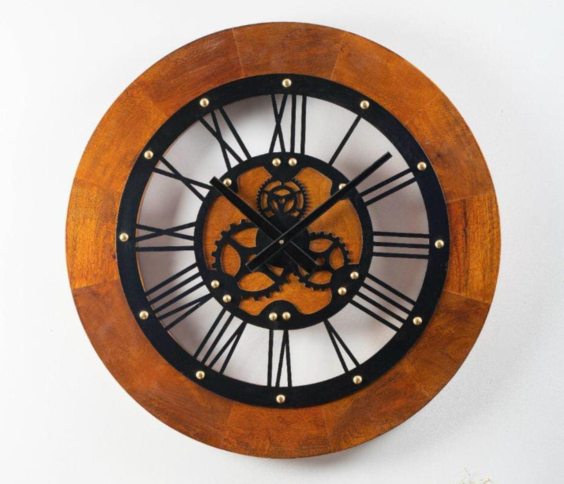Wooden Roman Clock 18*18