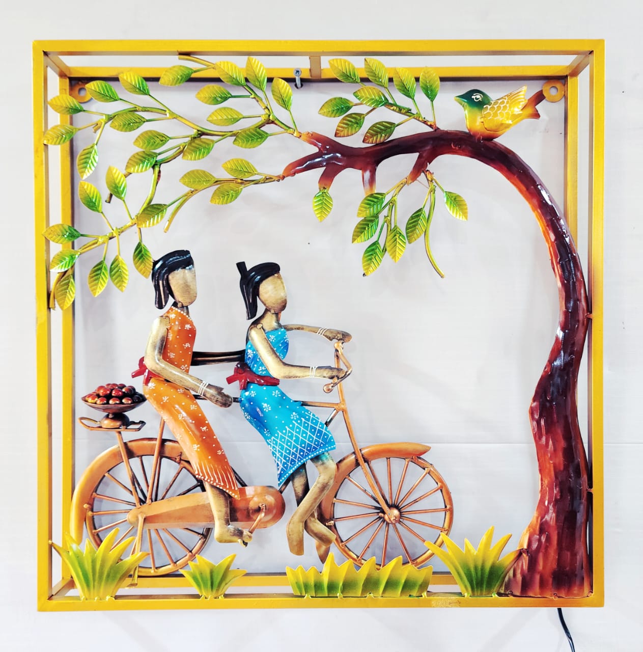 Tribal Cycle Wall Decor 24*24*4