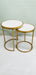 Stainless Steel Coffee Table Set 20*18