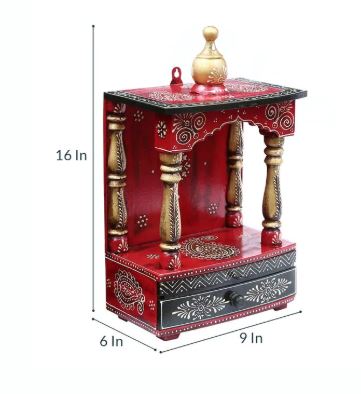 Wooden Mandir 9*16