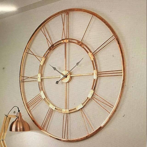 Copper Roman Clock 24*24*2