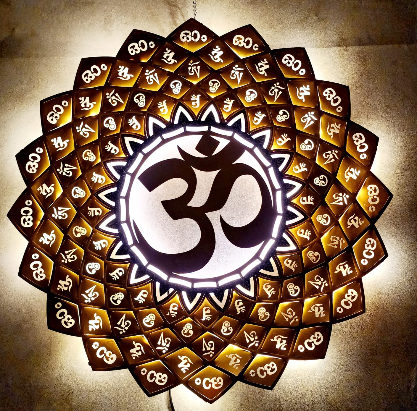 Om Wall Decor 32*2*32