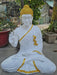 Golden White Fiber Buddha 35*28*18
