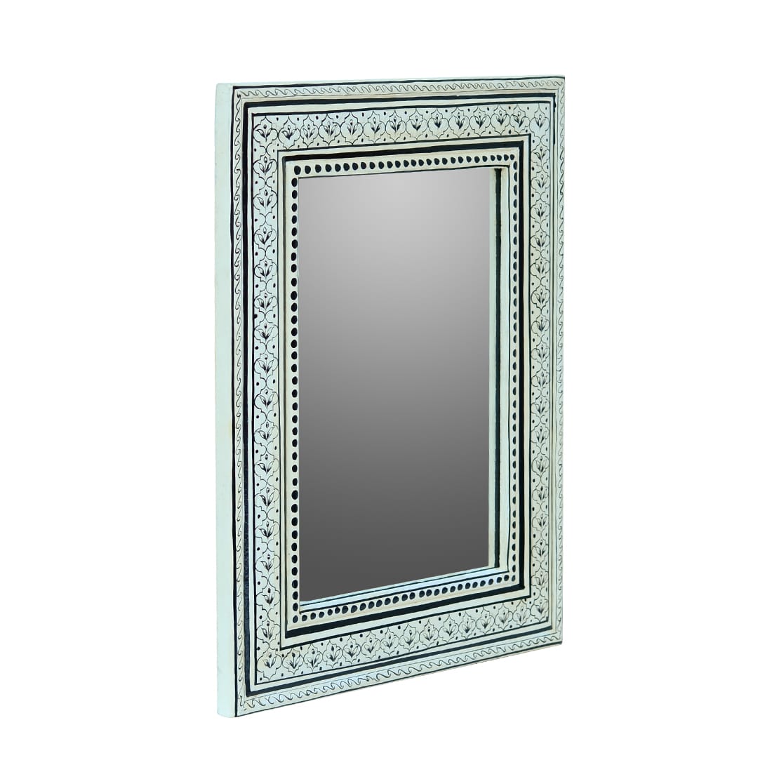 Antique Wooden Mirror 16*13*1