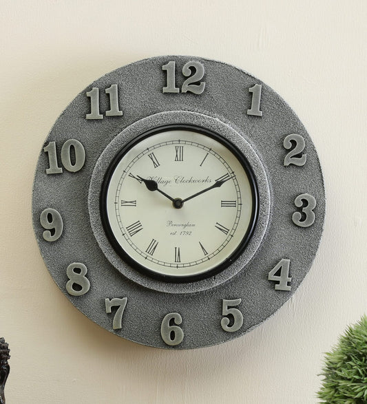 Wooden Roman Numeral Clock 12*12