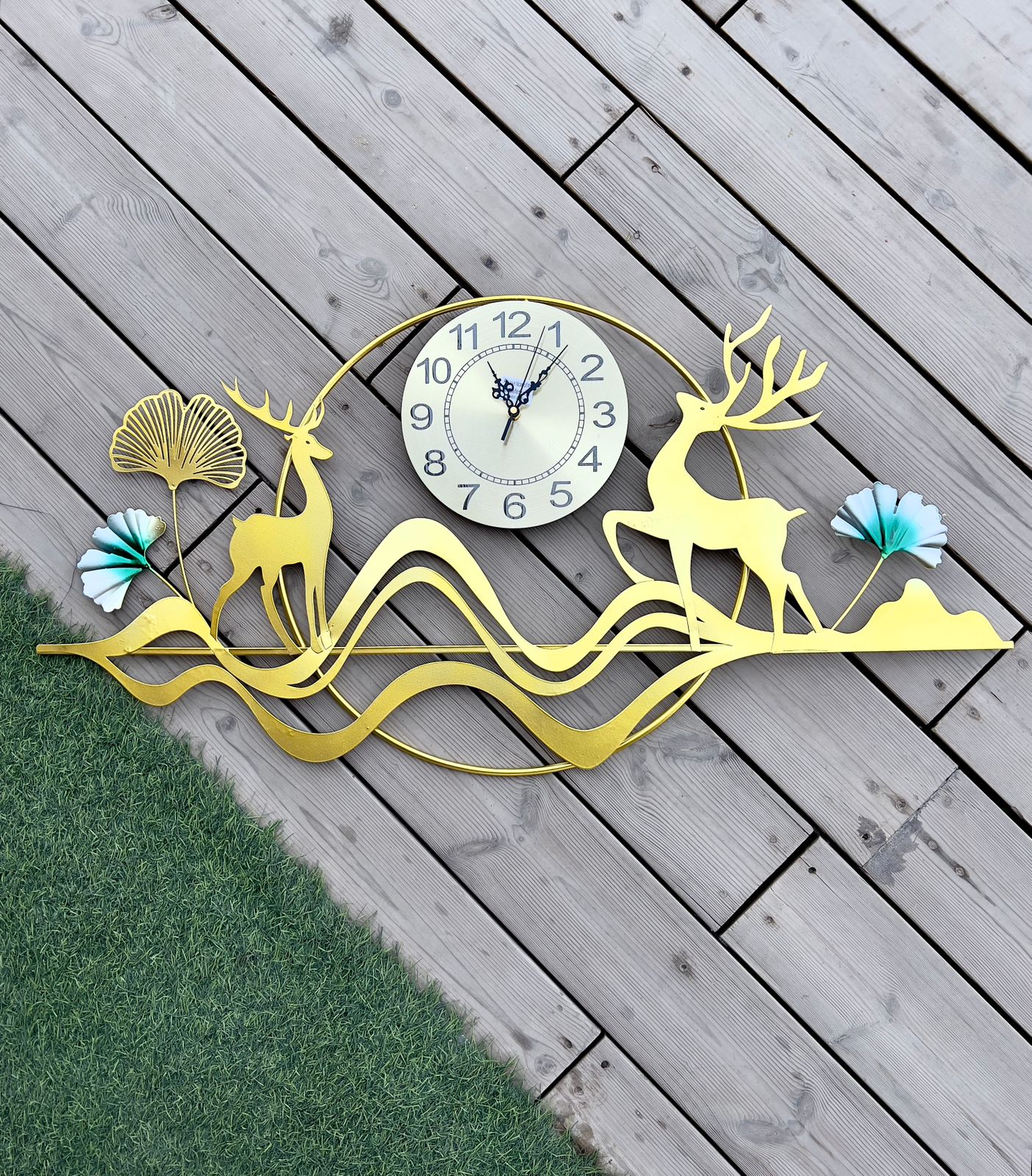 Mountain Moon Clock 16*34