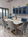 Grey Dining Table With Chairs 65*36*30