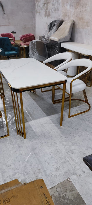 White Dining Table Chairs 56 *30*20