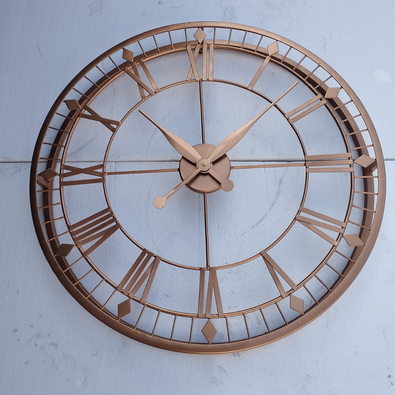 Double Pipe Roman Clock 24*24